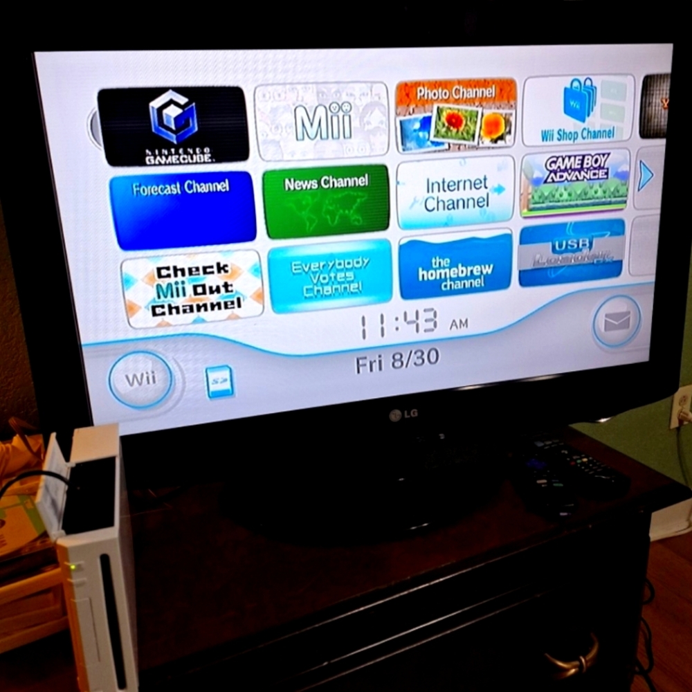 Nintendo Wii Console Homebrew Bundle